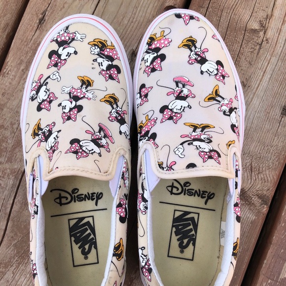 VANS X Disney Minnie Mouse shoes Slip-On - Picture 2 of 5